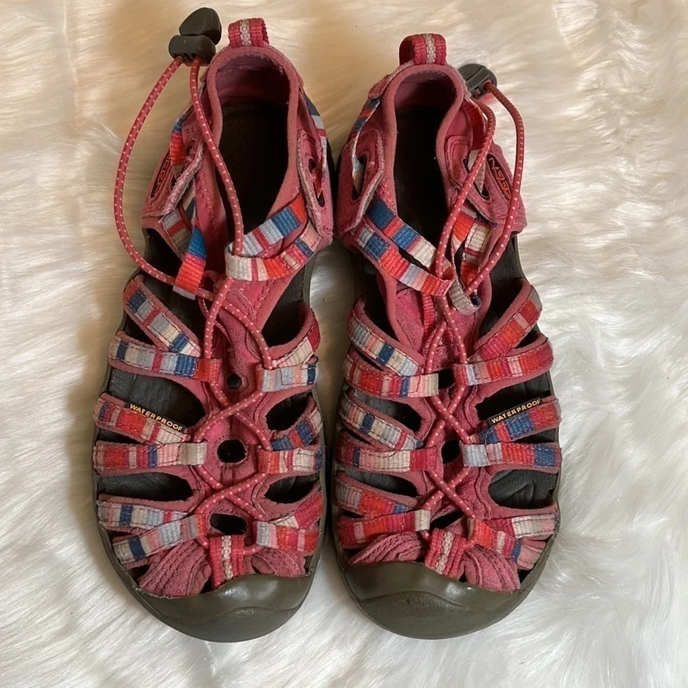 Keen Pink Youth Outdoor Water Shoes Sandals